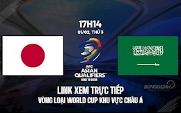 Link xem trực tiếp bóng đá Nhật Bản vs Saudi Arabia VL World Cup 2022