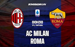 Nhận định bóng đá AC Milan vs Roma 0h30 ngày 7/1 (Serie A 2021/22)