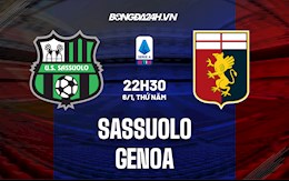 Nhận định Sassuolo vs Genoa 22h30 ngày 6/1 (VĐQG Italia 2021/22)