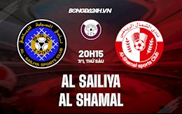 Nhận định Al-Sailiya vs Al-Shamal 20h15 ngày 7/1 (VĐQG Qatar 2021/22)