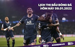 Lịch thi đấu bóng đá hôm nay 9/1: Lyon vs PSG; AS Roma vs Juventus