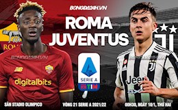 Nhận định bóng đá Roma vs Juventus 0h30 ngày 10/1 (Serie A 2021/22)