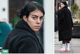 Cận cảnh mặt mộc của Georgina Rodriguez