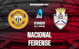 Nhận định Nacional vs Feirense 1h00 ngày 11/1 (Hạng 2 Bồ Đào Nha 2021/22)