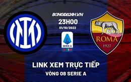 Link trực tiếp Inter Milan vs Roma 23h00 ngày 1/10/2022 xem ở đâu?