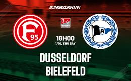 Nhận định Dusseldorf vs Bielefeld 18h00 ngày 1/10 (Hạng 2 Đức 2022/23)