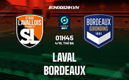 Nhận định, dự đoán Laval vs Bordeaux 1h45 ngày 4/10 (Hạng 2 Pháp 2022/23)