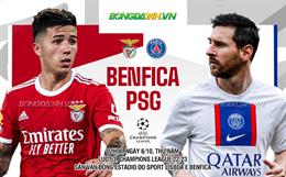 Nhận định bóng đá Benfica vs PSG 2h00 ngày 6/10 (Champions League 2022/23)