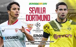 Nhận định,  Sevilla vs Dortmund 2h00 ngày 6/10 (Champions League 2022/23)