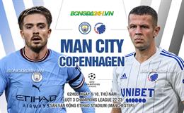 Nhận định Man City vs Copenhagen (02h00 ngày 6/10): Lại thêm một chiến thắng hủy diệt