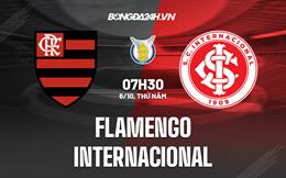 Nhận định Flamengo vs Internacional 7h30 ngày 6/10 (VĐQG Brazil 2022)