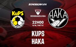 Nhận định bóng đá KuPS vs Haka 22h00 ngày 5/10 (VĐQG Phần Lan 2022)