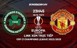 Link xem trực tiếp Omonia Nicosia vs MU 23h45 hôm nay 6/10 (Europa League 2022/23)