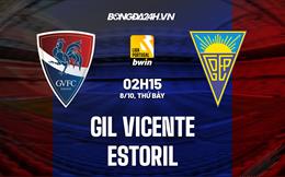 Nhận định Gil Vicente vs Estoril 2h15 ngày 8/10 (VĐQG Bồ Đào Nha 2022/23)