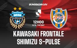 Nhận định Kawasaki Frontale vs Shimizu S-Pulse 12h00 ngày 8/10 (VĐQG Nhật Bản 2022)