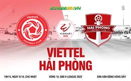 Nhận định bóng đá Viettel vs Hải Phòng 19h15 ngày 9/10 (V-League 2022)