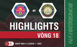 Video tổng hợp: Sài Gòn vs Thanh Hóa (Vòng 18 V.League 2022)