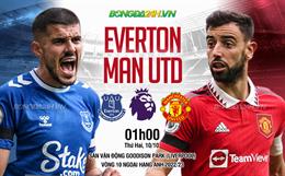 Nhận định Everton vs MU (01h00 ngày 10/10): Không dễ cho Quỷ đỏ