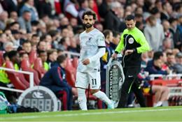 Vì sao Mohamed Salah rời sân sớm trước Arsenal?
