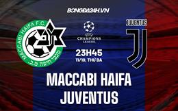 Nhận định Maccabi Haifa vs Juventus  23h45 ngày 11/10 (Champions League 2022/23)