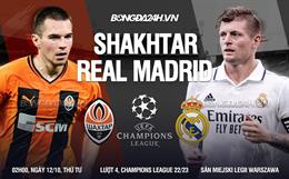 Nhận định bóng đá Shakhtar vs Real Madrid 2h00 ngày 12/10 (Champions League 2022/23)