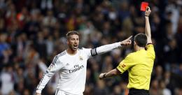 Sergio Ramos và dàn cầu thủ 'ăn thẻ đỏ thay cơm' trong lịch sử bóng đá