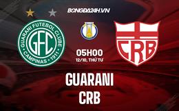 Nhận định,  Guarani vs CRB 05h00 ngày 12/10 (Hạng 2 Brazil 2022)