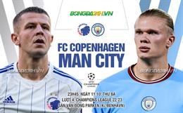 "Robot" Erling Haaland dự bị cả trận, Man City bất lực trước Copenhagen