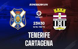 Nhận định, dự đoán Tenerife vs Cartagena 23h30 ngày 12/10 (Hạng 2 Tây Ban Nha 2022/23)