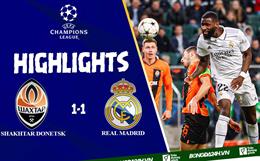 Video Shakhtar Donetsk vs Real Madrid: Thoát thua phút cuối