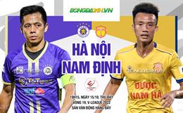 Nhận định bóng đá Hà Nội vs Nam Định 19h15 ngày 15/10 (V-League 2022/23)