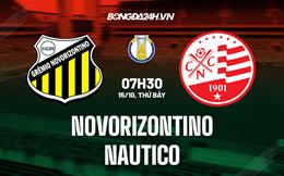 Nhận định bóng đá Novorizontino vs Nautico 7h30 ngày 15/10 (Hạng 2 Brazil 2022)