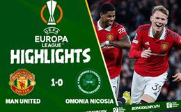 Video MU vs Omonia Nicosia Europa League: Cứu tinh McTominay