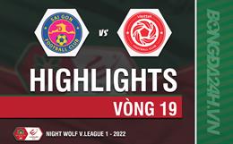 Video bóng đá: Sài Gòn vs Viettel (Vòng 19 V.League 2022)