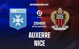 Nhận định,  Auxerre vs Nice 20h00 ngày 16/10 (VĐQG Pháp 2022/23)