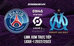 Link trực tiếp bóng đá PSG vs Marseille 1h45 ngày 17/10/2022 xem ở đâu?