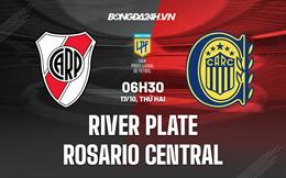 Nhận định River Plate vs Rosario Central 6h30 ngày 17/10 (VĐQG Argentina 2022)