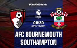 Nhận định,  Bournemouth vs Southampton 1h30 ngày 20/10 (Ngoại hạng Anh 2022/23)