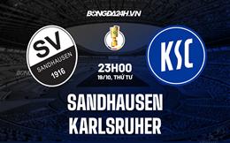 Nhận định, dự đoán Sandhausen vs Karlsruher 23h00 ngày 19/10 (Cúp QG Đức 2022/23)