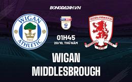 Nhận định, dự đoán Wigan vs Middlesbrough 1h45 ngày 20/10 (Hạng Nhất Anh 2022/23)