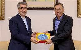 Đại sứ Iran tới thăm LĐBĐ Việt Nam