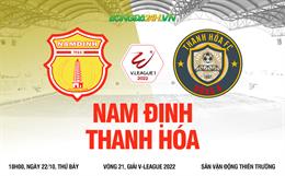 Nhận định bóng đá Nam Định vs Thanh Hóa 18h00 ngày 22/10 (V-League 2022)