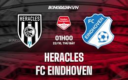 Nhận định Heracles vs FC Eindhoven 1h00 ngày 22/10 (Hạng 2 Hà Lan 2022/23)