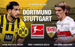 Video tổng hợp: Dortmund 5-0 Stuttgart (Bundesliga 2022/23)