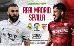 Nhận định bóng đá Real Madrid vs Sevilla 2h00 ngày 23/10 (La Liga 2022/23)