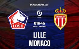 Nhận định,  Lille vs Monaco 01h45 ngày 24/10 (VĐQG Pháp 2022/23)