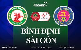 Link xem Bình Định vs Sài Gòn trực tiếp V-League 2022 ở đâu ?