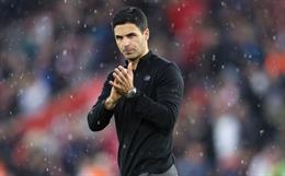 HLV Arteta tâm phục khẩu phục sau trận hòa Southampton