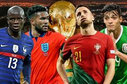 Lực lượng của 32 Đội tuyển trước thềm VCK World Cup 2022
