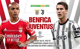 Thua Benfica, Juventus đành chia tay UEFA Champions League